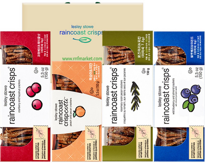 레인코스트 크리스프 선물세트 4-4호 (크로블복) 견과류 들어간 백악관과자 답례품