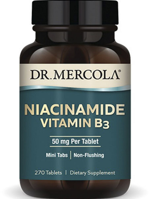 DR. MERCOLA 維生素B3菸鹼醯胺錠, 1個, 270顆