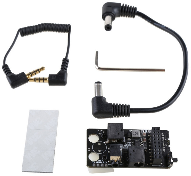 5.8G RX PORT 3.0 Fatshark FPV V2 고글 수신기 장착 모듈 5V 3A용 디지털 FPV 고글 아날로그 수신기 보드