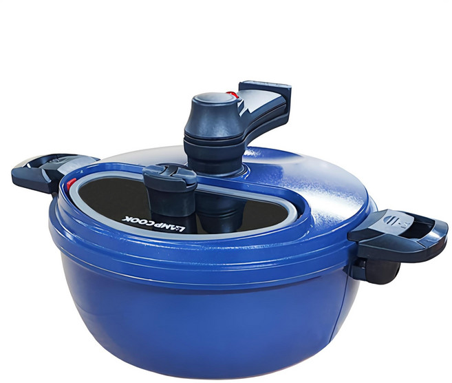 램프쿡 인덕션 자동회전냄비 HS-0010, 43cm, 1개