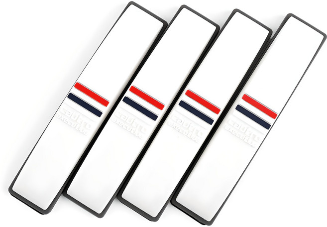 오토반 콰트로 이그제큐티브 더블쿠션 도어가드, 4개, 화이트