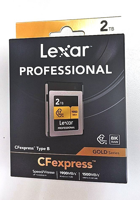 Lexar PROFESSIONAL CFexpress Type B 2TB 記憶卡, 1個