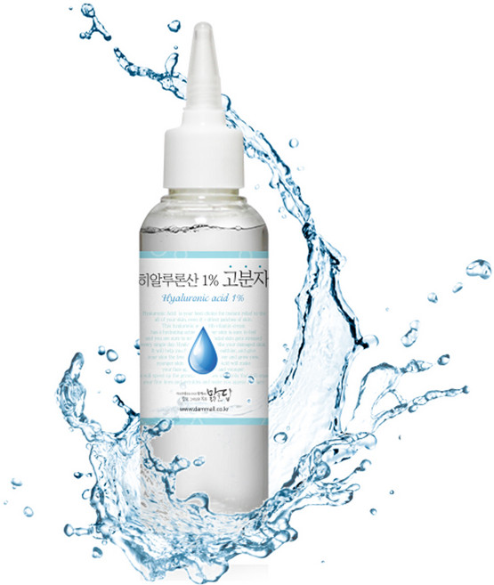 히알루론산 원액1% 브로콜리 추출물 병풀 인진쑥 어성초 갈락토미세스 미강유 글리세린 이데베논 로즈워터 타마누 호호바오일, 1개
