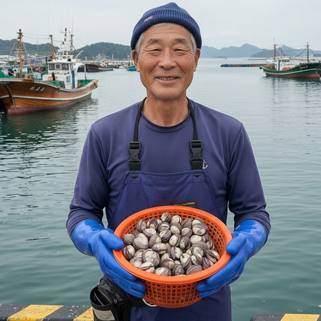 산지직송 전남 벌교 여자만 새꼬막, 소, 6kg