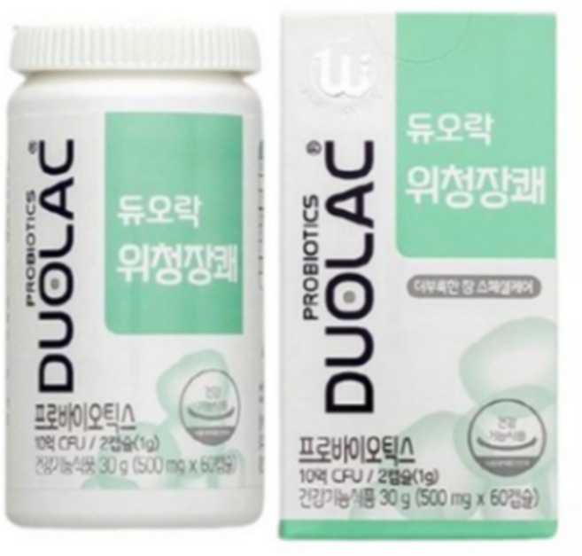 듀오락 위청장쾌 60캡슐(1개월분), 60정, 1개