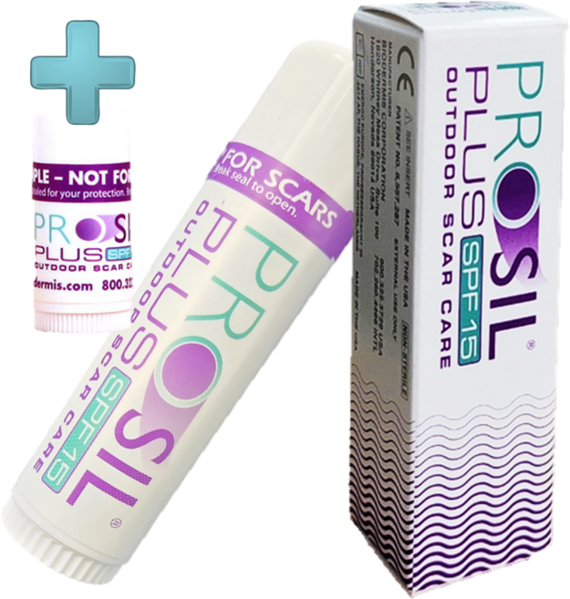 프로실 플러스 17g + 미니 프로실플러스 1g 자외선 차단 스틱형 흉터연고, 1세트