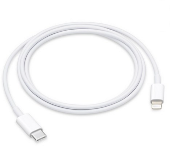 Apple 정품 Lightning-C타입 충전 케이블, MUQ93FE/A, 1개, 1m, 1m
