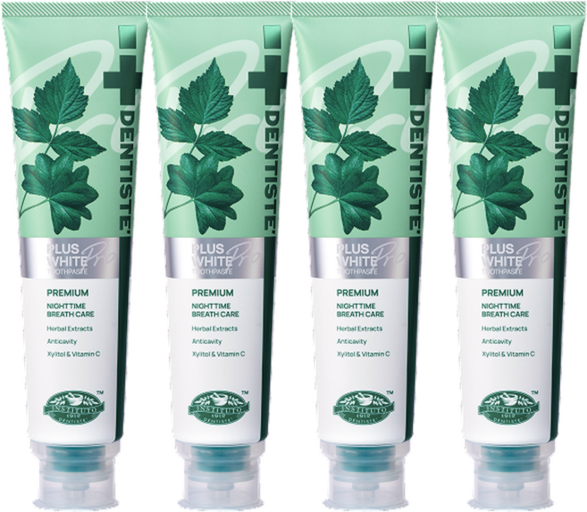 덴티스테 플러스화이트 프로, 4개, 200g