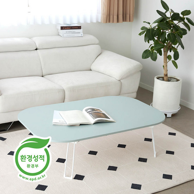 스토리퍼니쳐 국내생산 E0 LPM 9파이 비스포크 오버라운드 테이블 1200x800, 오버라운드_1200x800_퓨어화이트_9파이