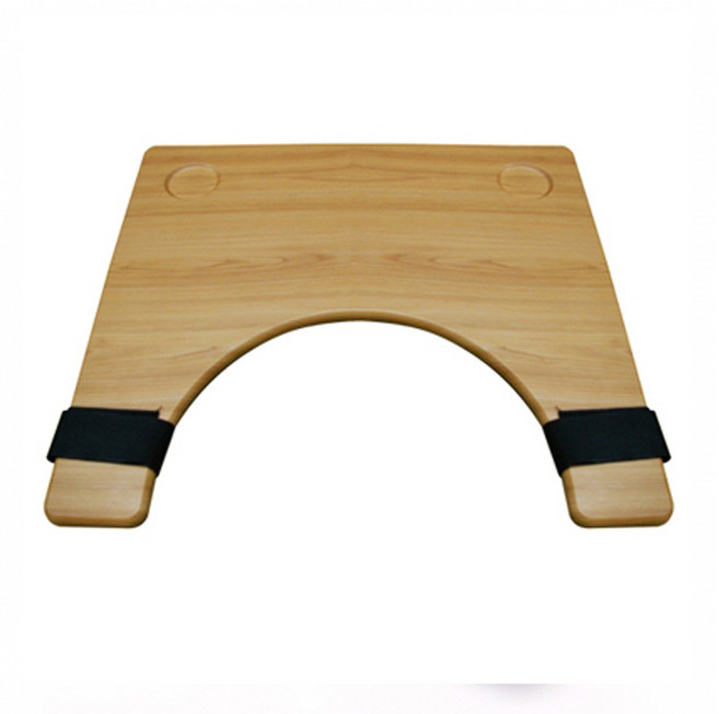 휠체어 다용도 나무테이블 식탁 TH03 밸크로타입, 1개