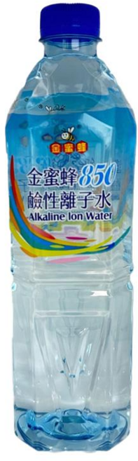 金蜜蜂 850 鹼性離子水, 20個, 850ml