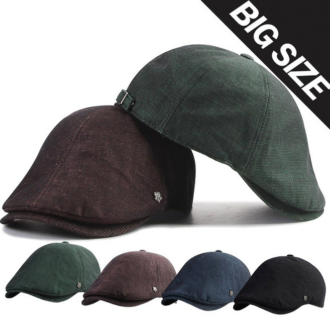 빅사이즈모자 린넨 헌팅캡 여름모자 XL/B-21652