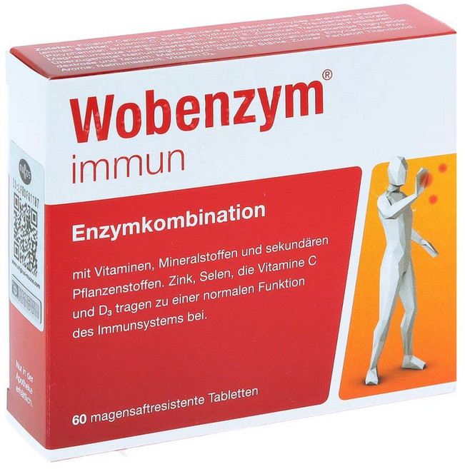 WOBENZYM immune 60정 1개월분, 1개