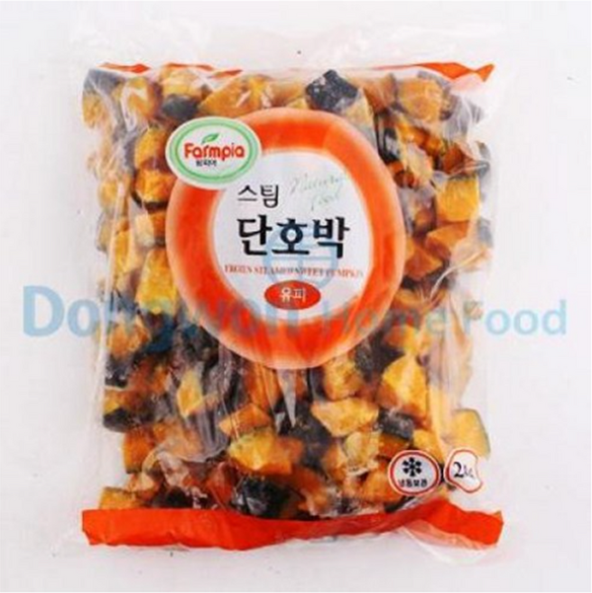 스팀단호박유피 팜피아 냉동 다이스, 1개, 2kg