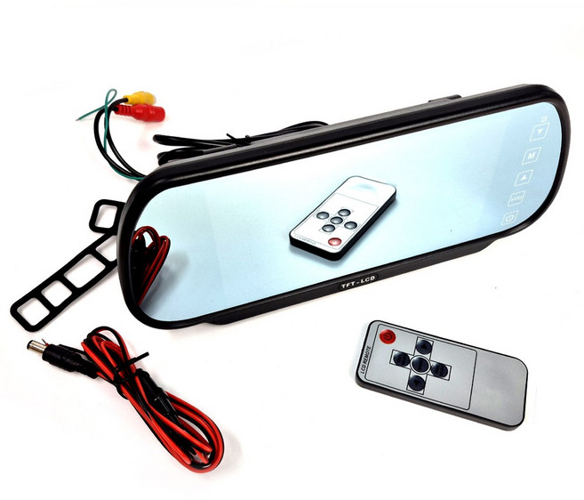 7인치 룸미러 모니터 풀 HD 선명한 전면 반사 유리 채택, 1개, 전차종