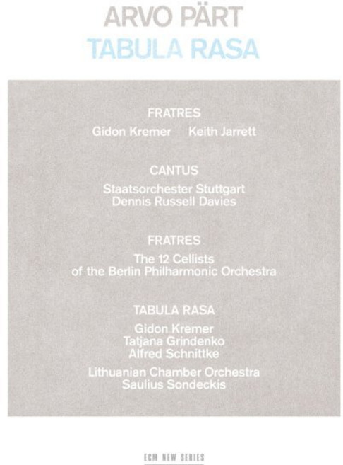 [LP] Gidon Kremer 아르보 패르트: 타불라 라사 (Arvo Part: Tabula Rasa) [LP]