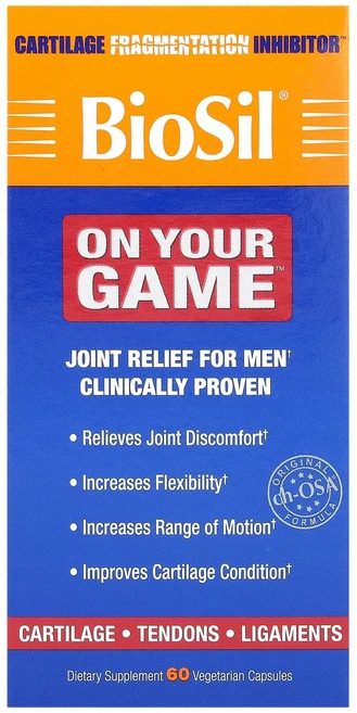 Biosil On Your Game 60 Vegetarian Capsules, Biosil, On Your Game, 60 Veget, 1개 - 쿠팡