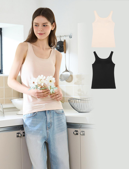 [클리어런스 특가] 1+1 [포에버21] 여성 아이스 인견 런닝 브라탑 2종 택일