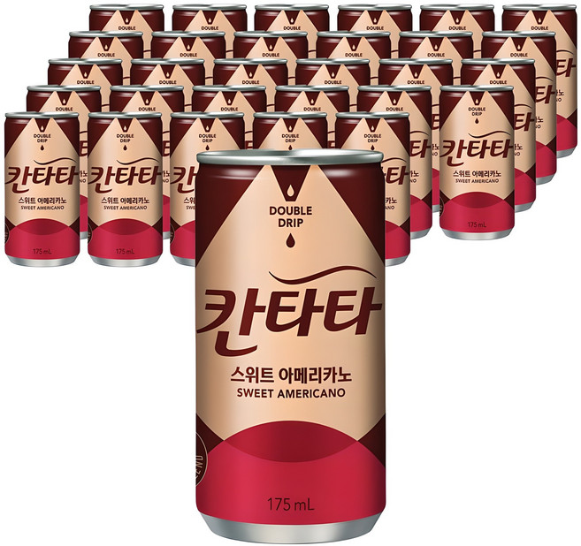 칸타타 스위트 아메리카노, 175ml, 30개