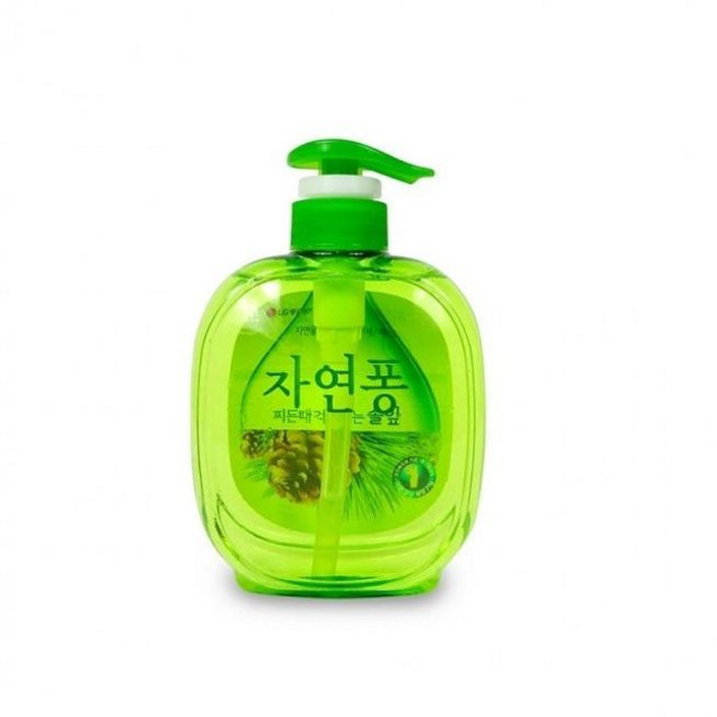 자연퐁 솔잎(490ml) 용기 비린내 기름기 찌든때 제거