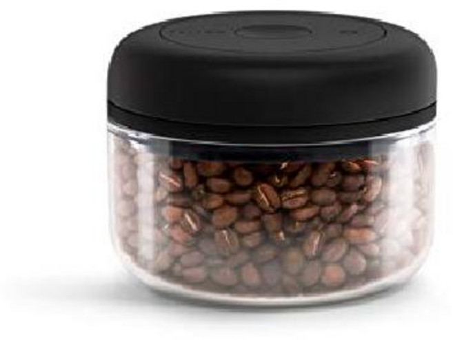 Fellow Atmos 진공 커피 용기 식품 저장 - 밀폐 1.2L 투명 유리, 깨끗한 유리, 1개