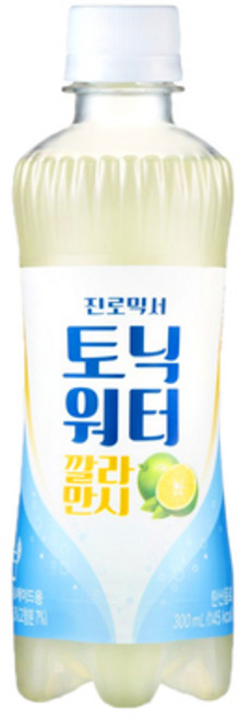 하이트진로 진로믹서 토닉워터 깔라만시, 300ml, 12개