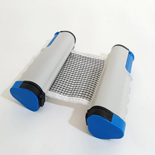 길이조절 원터치 탁구 네트 휴대용 핑퐁 테이블 고정 실내