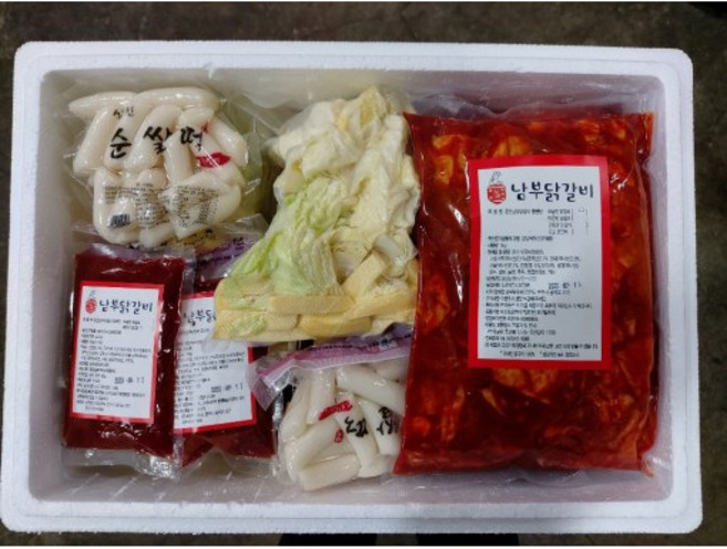춘천남부닭갈비 1kg 국내산 닭다리살, 매운맛(1kg), 1세트