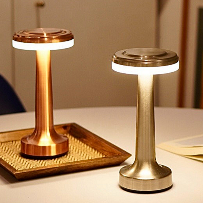 라이프아도너 T3 무선 LED 스틸 인테리어 캠핑 무드등 취침등 조명 단스탠드, SILVER, TYPE 3