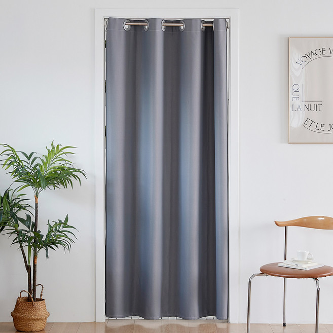 폴라도레 가림막커튼 방풍 단열 3중직 암막커튼