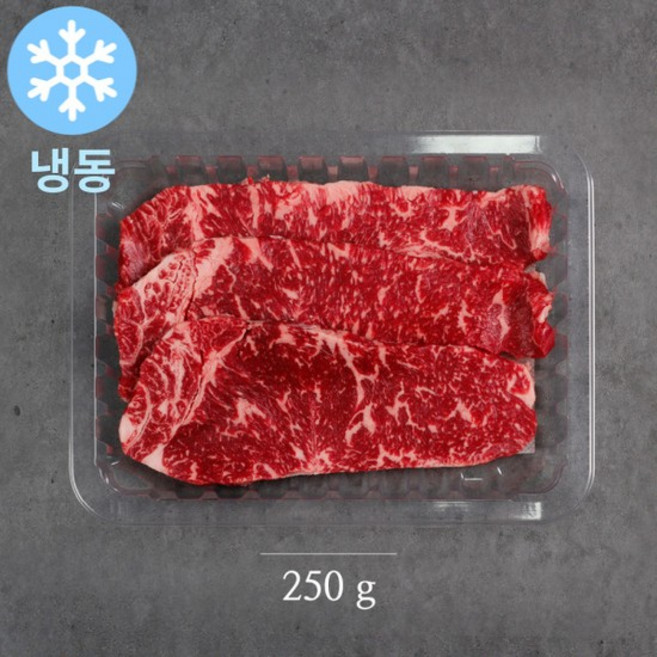 [냉동]한우 1등급 채끝 기획250g+250g, 없음, 250g
