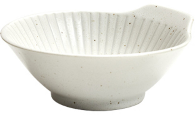 일본도자기 일식그릇 재팬 덴다시 (백색), 1개