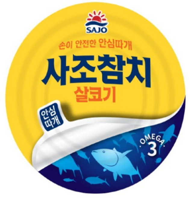 사조참치 안심따개 살코기, 85g, 20개