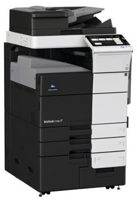 사무용 A3 칼라레이저복합기 (신도리코D410/코니카미놀타 bizhub-c022edn) 리퍼복합기, 팩스키트없음