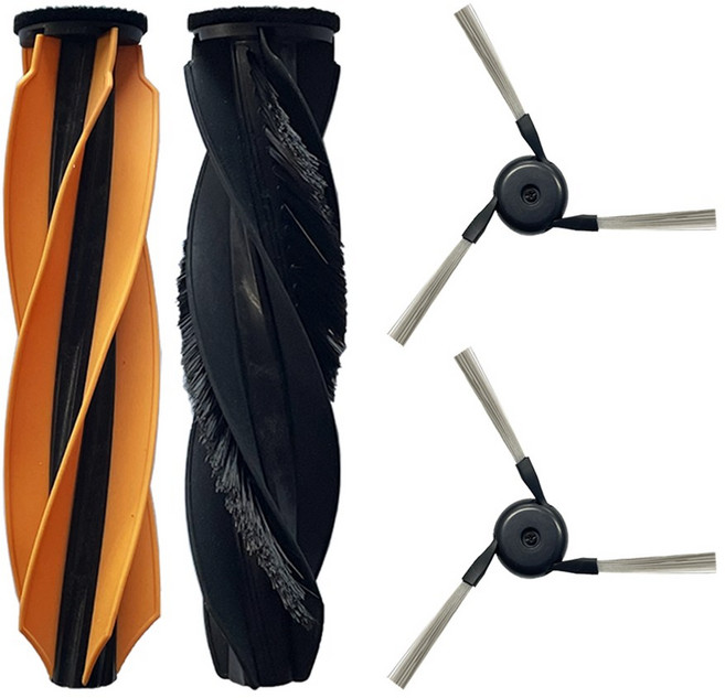 [호환] BNC INT 드리미 X50 X50s ultra 울트라 프로 마스터 L40S 소모품 메인 브러쉬 사이드 브러쉬 1세트, 1개, 메인브러쉬1set+사이드브러쉬2개