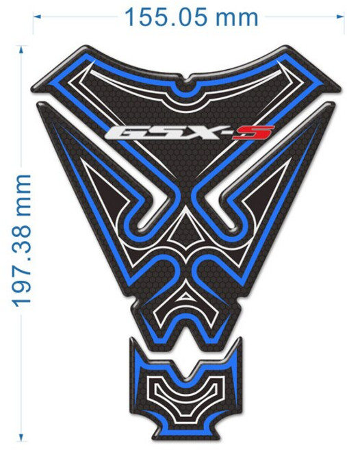 바이크 오토바이 탱크 패드 사이드 그립 보호 스티커 스즈키 호환 GSX-S1000 GSX-S1000F GSXS1000 GSX S1000 S 1000 F GSX-S -, [19] 형광 녹색, 1개, [19] 형광 녹색