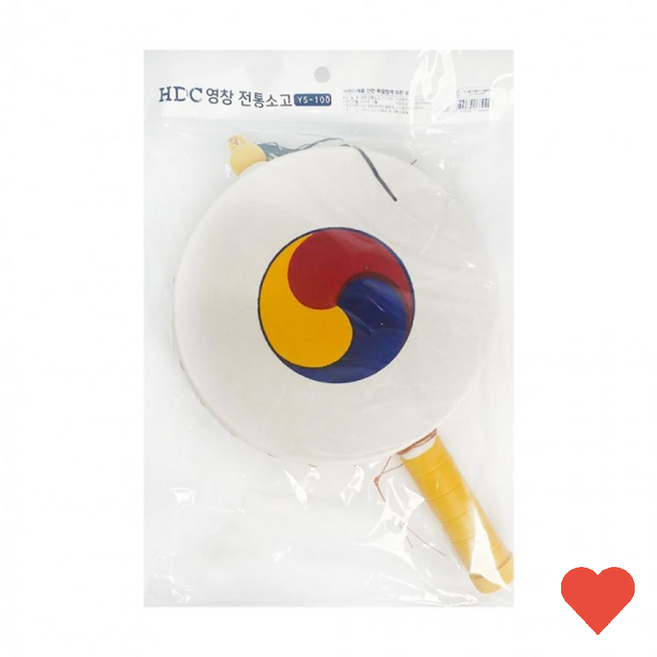 타악기 전통 소고 비닐 포장