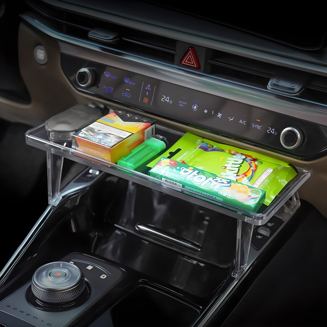 크레이지몬스터 더 뉴 쏘렌토 페이스리프트 무중력 테이블, 더 뉴 쏘렌토 페이스리프트 무중력테이블, 투명(1P), 1개