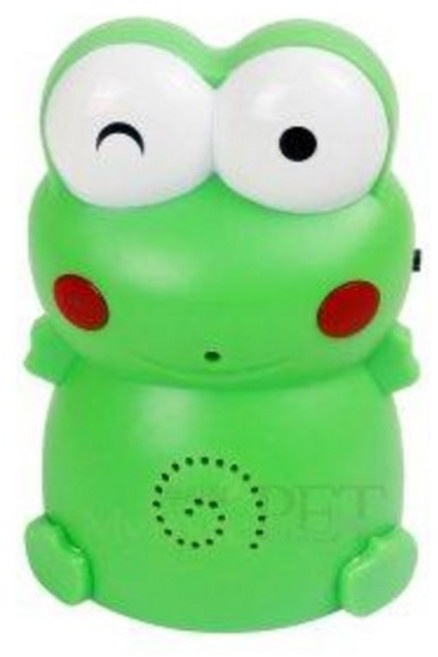 앵무훈련용 개구리선생님 말배우기 앵무새 장난감, 1개