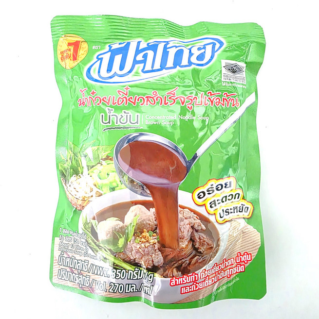 에프플러스 고농축 브라운누들숩 (콘센트레이티드 누들 스프), 350g, 1개