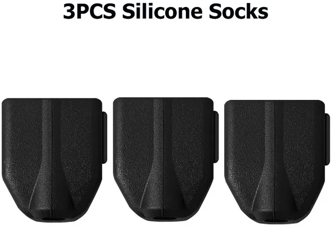 플래시 포지 AD5X 액세서리 바이메탈릭 노즐 신형 강화 스틸 핫엔드 0.20.40.60.8 3D 프린터 부품, 08 3XSILICONE SO, 01 3 Sets