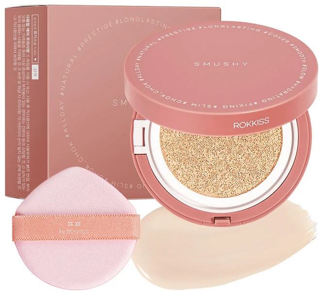 록키스 스머시 쿠션 12g, 1개, 21호 에크뤼 - 쿠팡