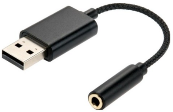 컴스마트 USB 오디오 컨버터 AUX 스테레오 3.5 이어폰 젠더, BD744 이어폰젠더, 50개