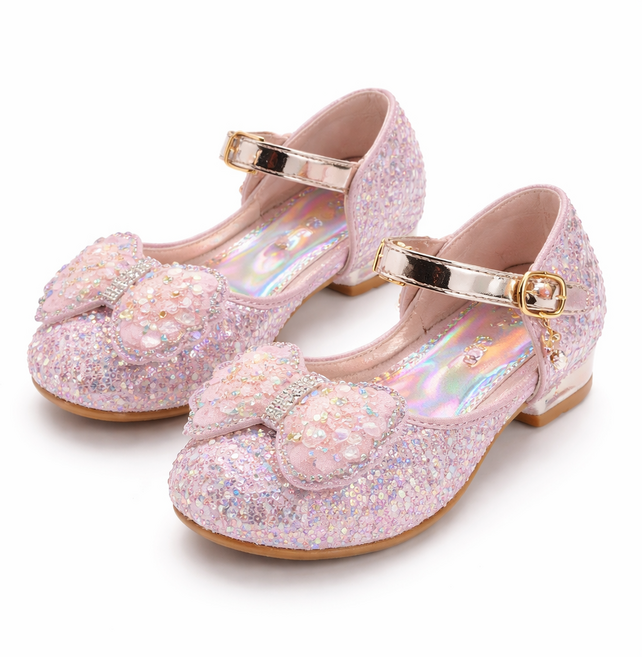 나비비즈구슬플랫 아기 여아 공주 구두 신발 플랫