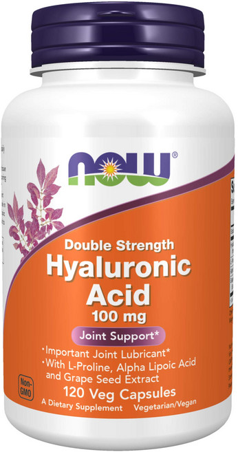 나우푸드 더블 스트렝스 히알루론산 100 mg 60 베지캡슐, 60정, 1개