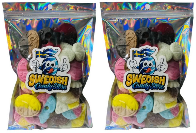 Bubs Mix 스웨디시 캔디 젤리 스웨덴 젤리 법스 255g x 2개