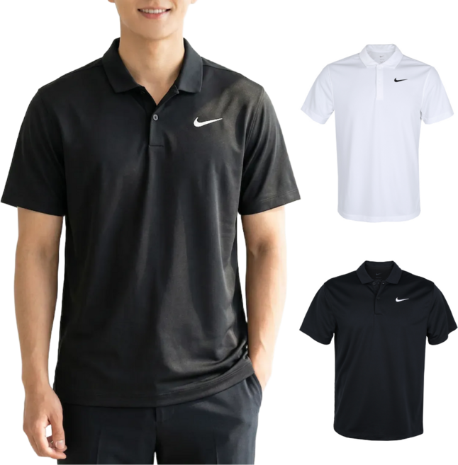 나이키 드라이 핏 폴로 티셔츠 운동 골프 헬스 반팔 카라티