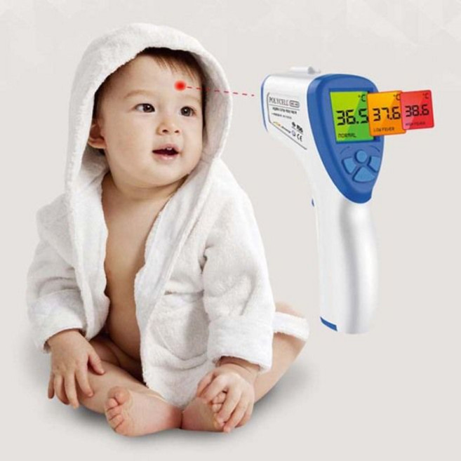폴리셀 국산 비접촉식 다기능 적외선 체온계 GNC-400, 국산 비접촉식 다기능 적외선 체온계 폴리셀 GNC-40