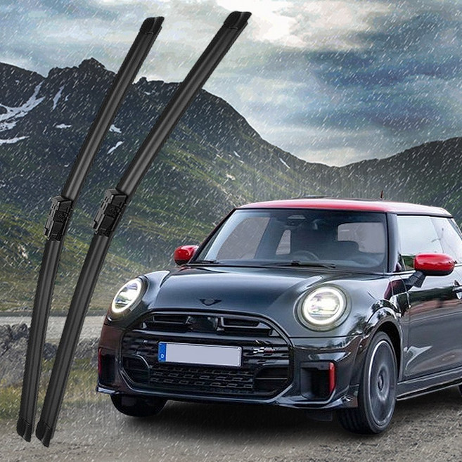 [미니쿠퍼 4세대 와이퍼 세트구성] 25년이후 출시 뉴미니 전차종호환 3도어 5도어 컨버터블 일렉트릭 F65 F66 F67 J01 악세사리 차량용품, 25년이후출시뉴미니 F65/F66/F67/J01