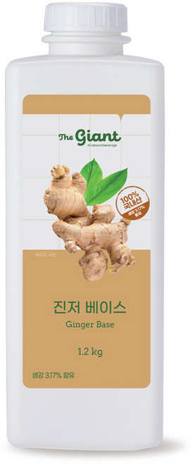 자이언트 진저 베이스 1.2kg, 1개, 1.2L